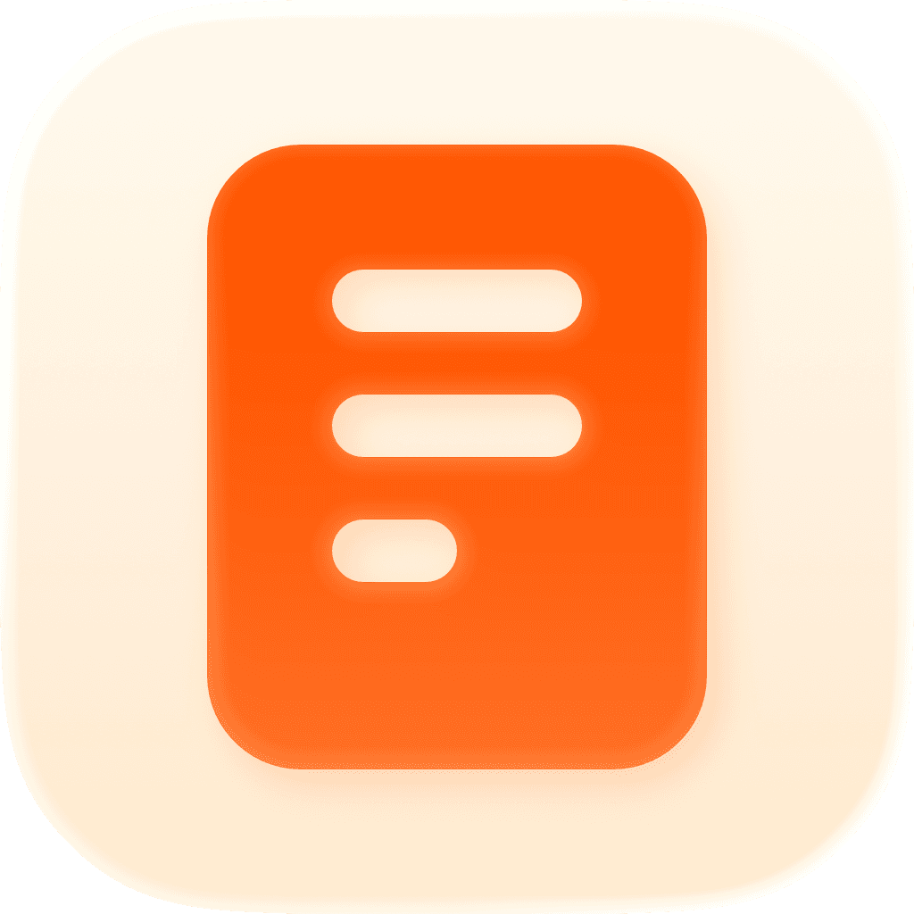 Flux app icon, light appearance