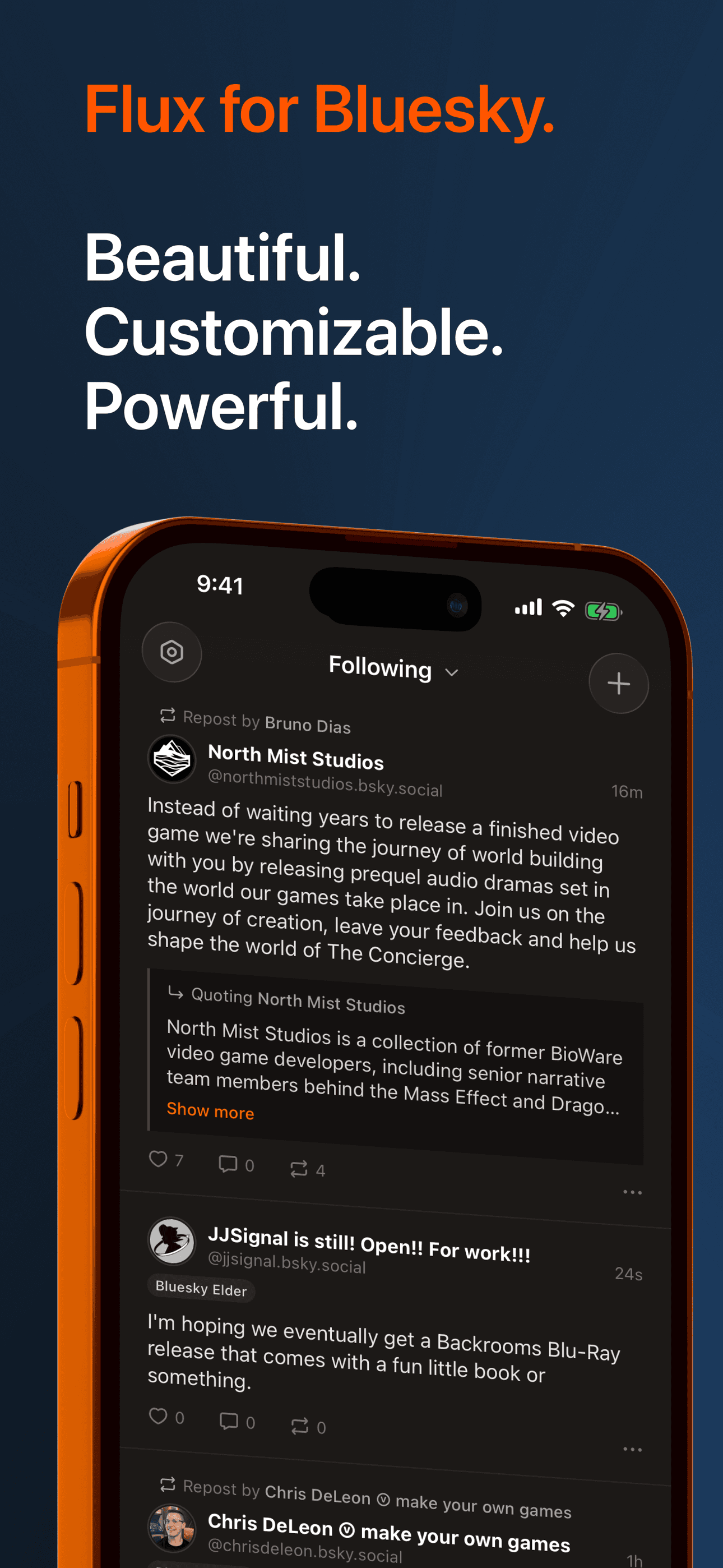 Flux app screenshot 1